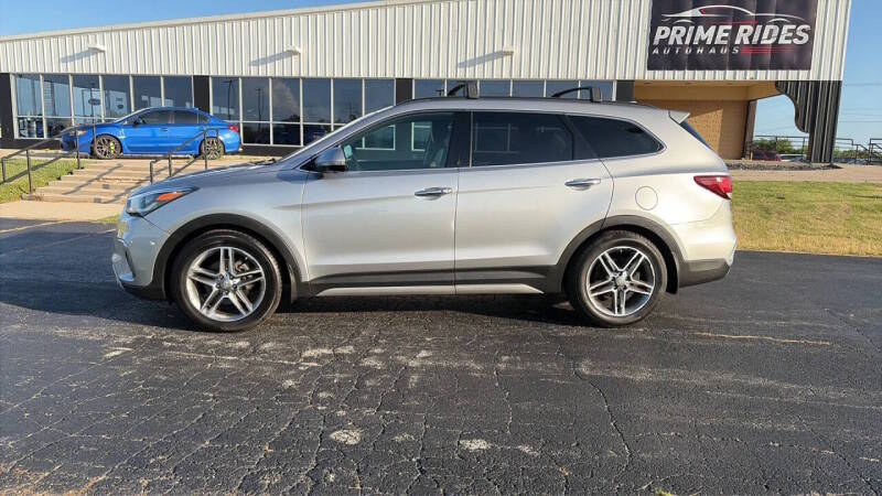 hyundai santa fe 2017 KM8SRDHF1HU248899 image